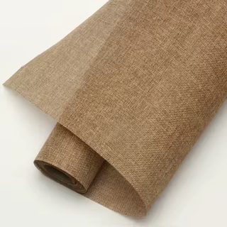 Coffee Brown linen wrapping paper roll for bouquets